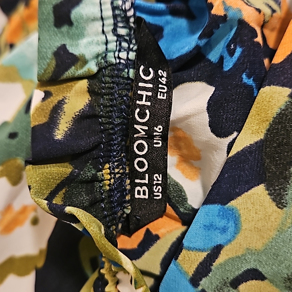 Bloomchic Dress size 12 Floral Tiered Dress - Picture 5 of 15